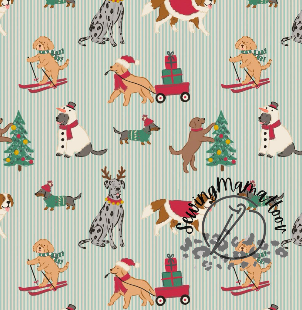 Silly Christmas Pups