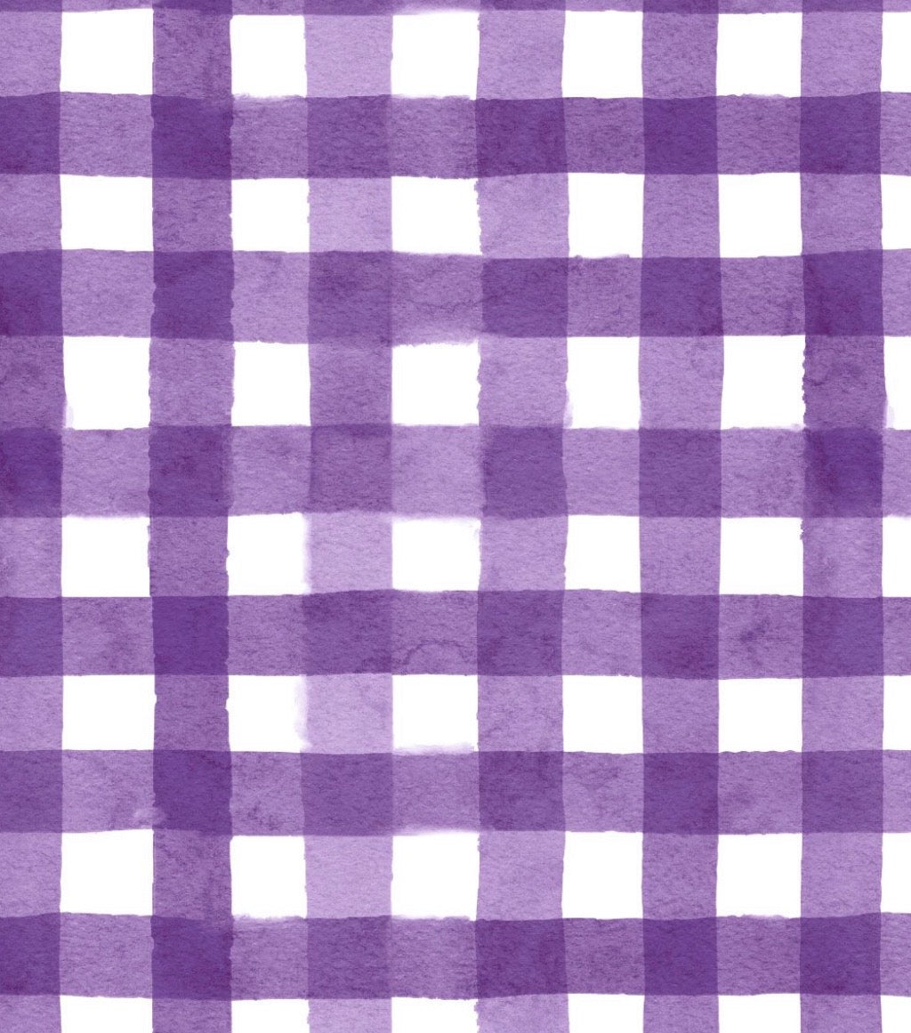 Bright Purple Gingham