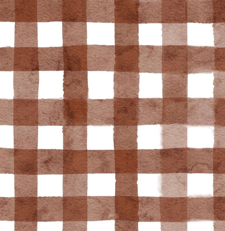 Rust Gingham