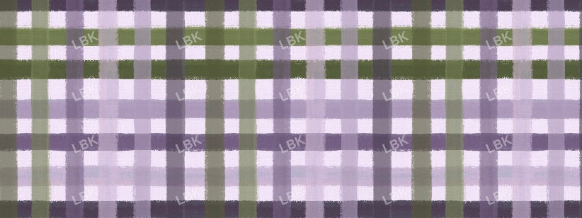 Purple Winter Plaid