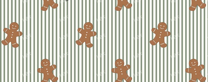 Striped Gingerbread