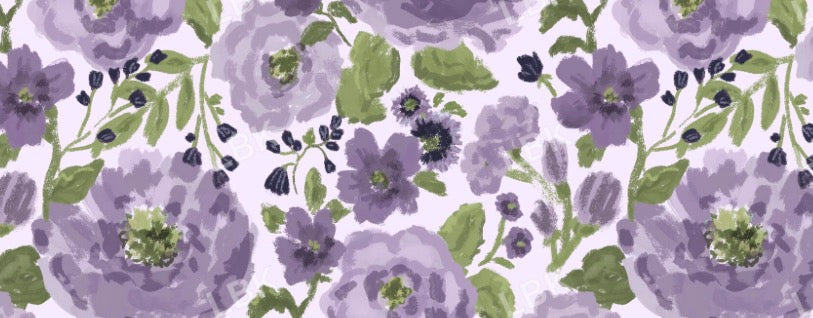 Purple Winter Blooms