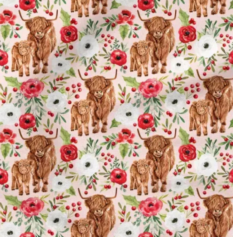Floral Cows