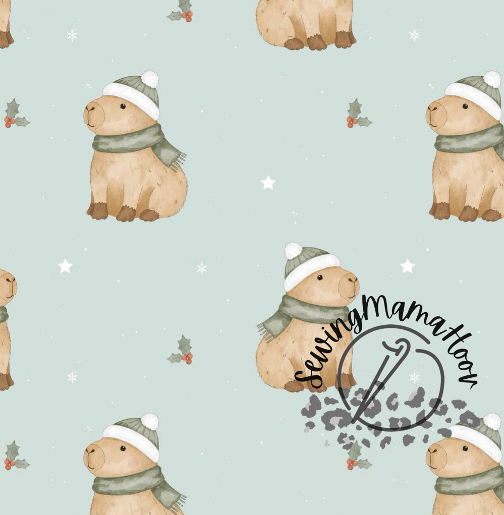 Winter Capybaras-SMH EXCLUSIVE