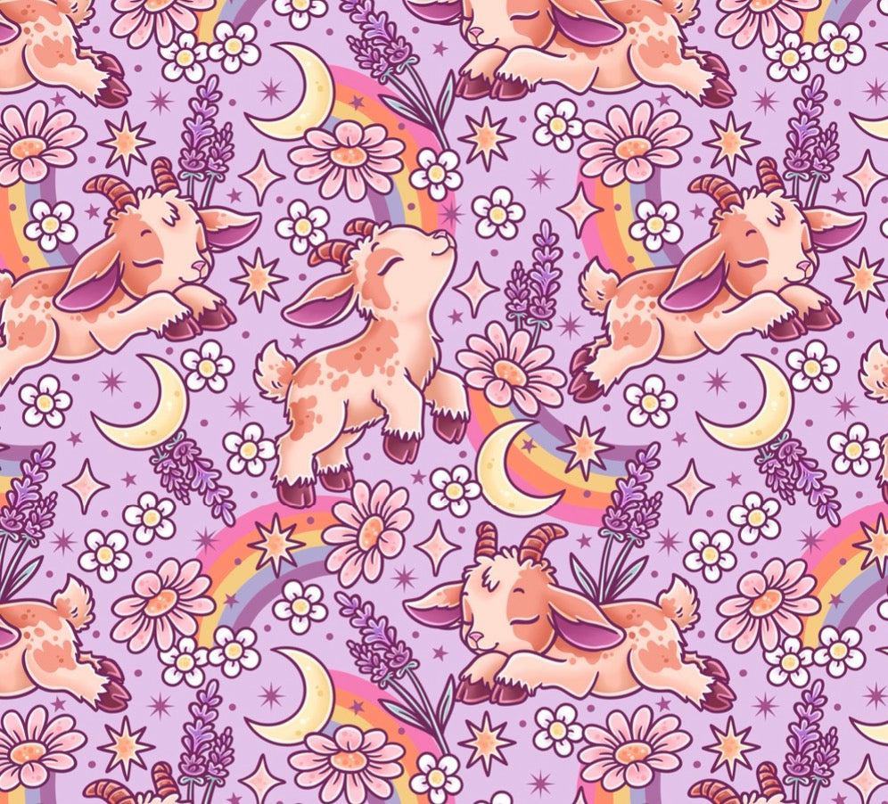 Floral Goat