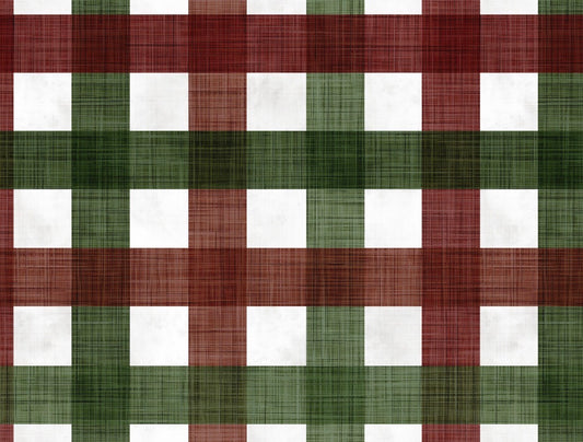Red and Green Gingham*