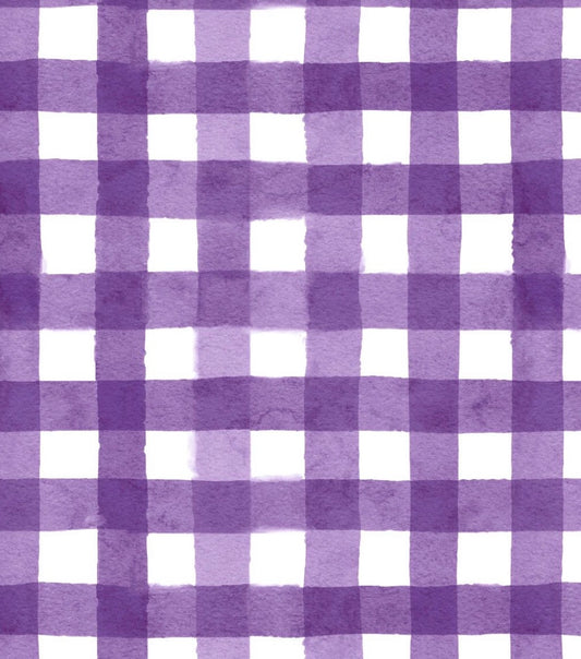 Bright Purple Gingham