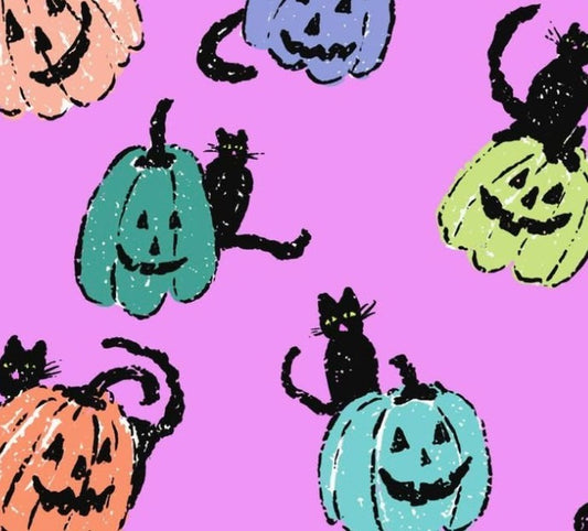 Kitty and Pumpkins
