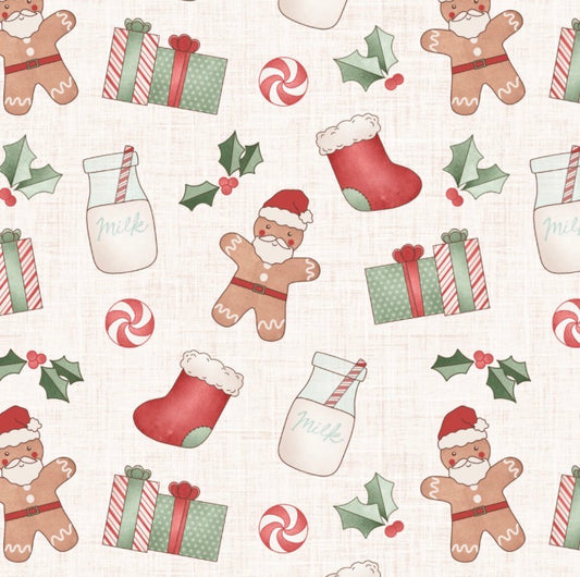 Christmas Cookie Santa