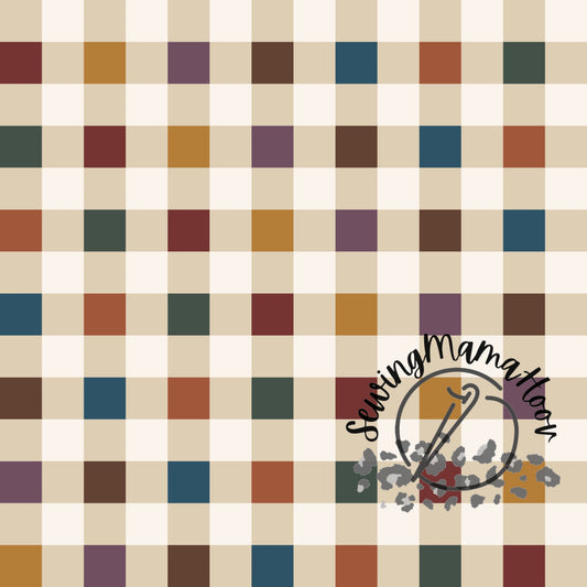 Pumpkin Spice Plaid