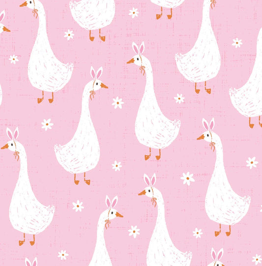 Pink Bunny Geese