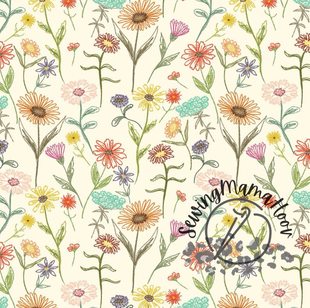 Bright Wildflowers