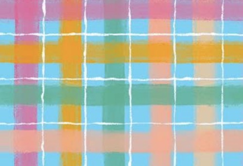 Peach Plaid