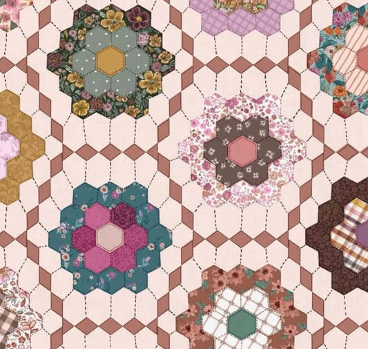Granny Fall Floral Quilt
