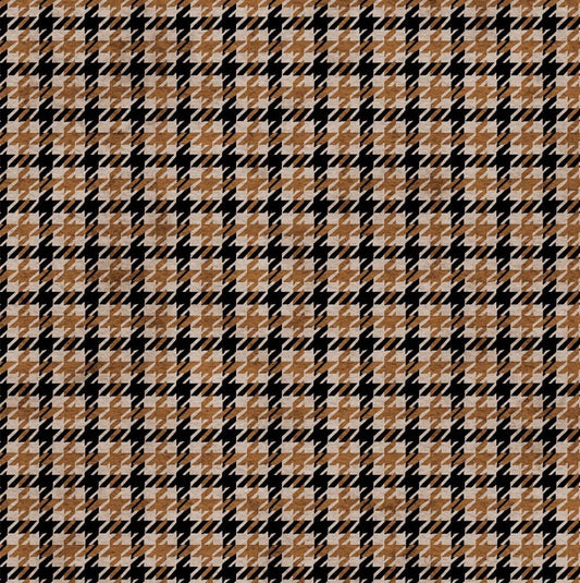 Caramel Houndstooth