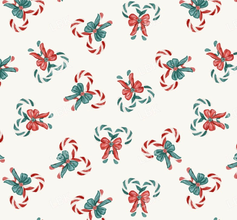 Red and Mint Candy Canes