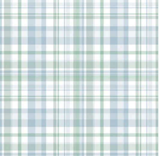 Green and Blue Plaid