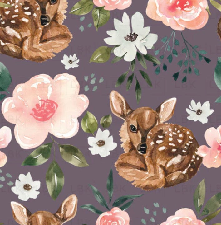 Deer Floral