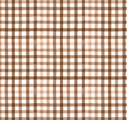 Brown Gingham