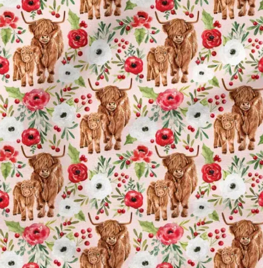 Floral Cows