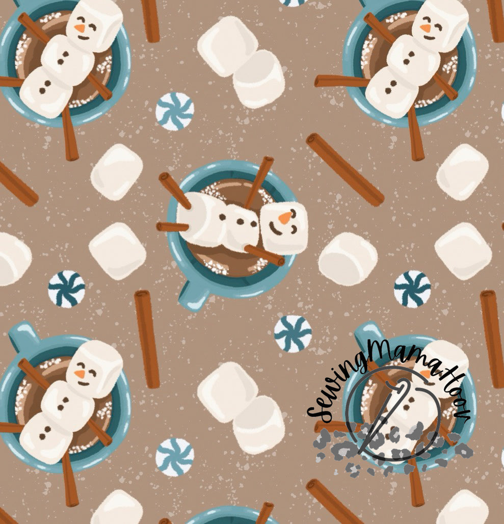 Blue Christmas Cocoa