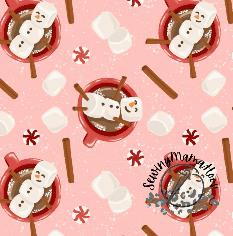 Pink Christmas Cocoa